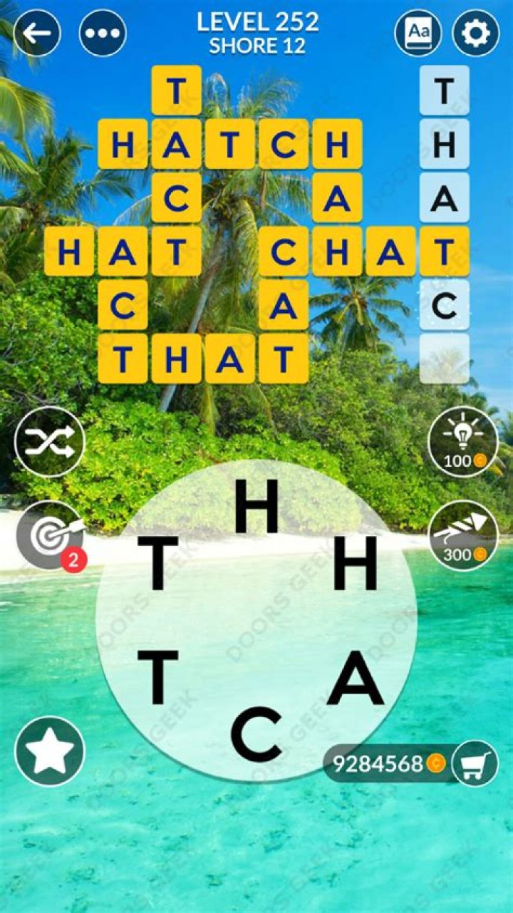 Wordscapes Level 252 Answers