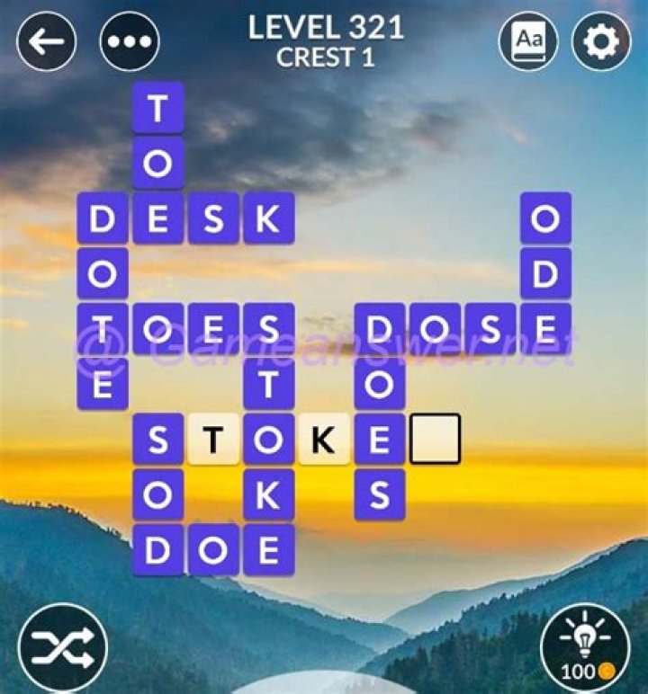 Wordscapes Level 321 Answers