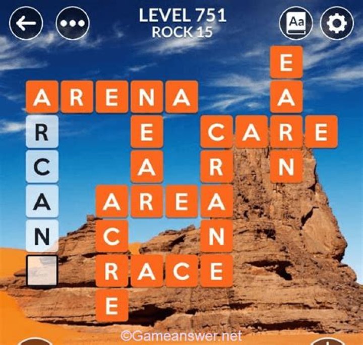 Wordscapes Level 751 Answers