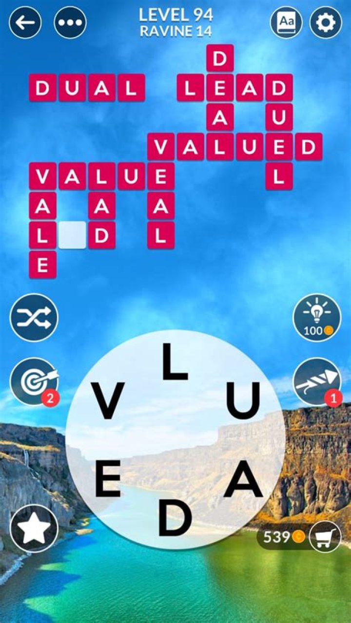 Wordscapes Level 94 Answers