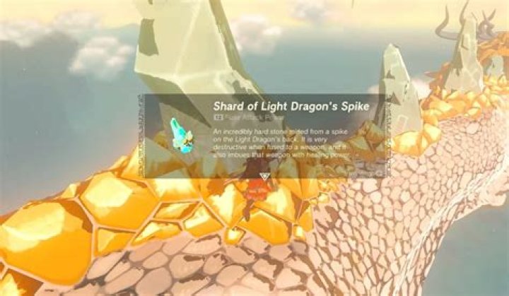 Zelda: Tears of the Kingdom Dragon parts
