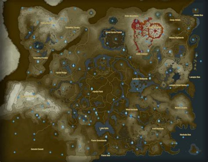 Zelda Wind Waker’s Outset Island Has Been Found In Breath Of The Wild’s Map